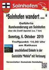 Solnhofen wandert 2019